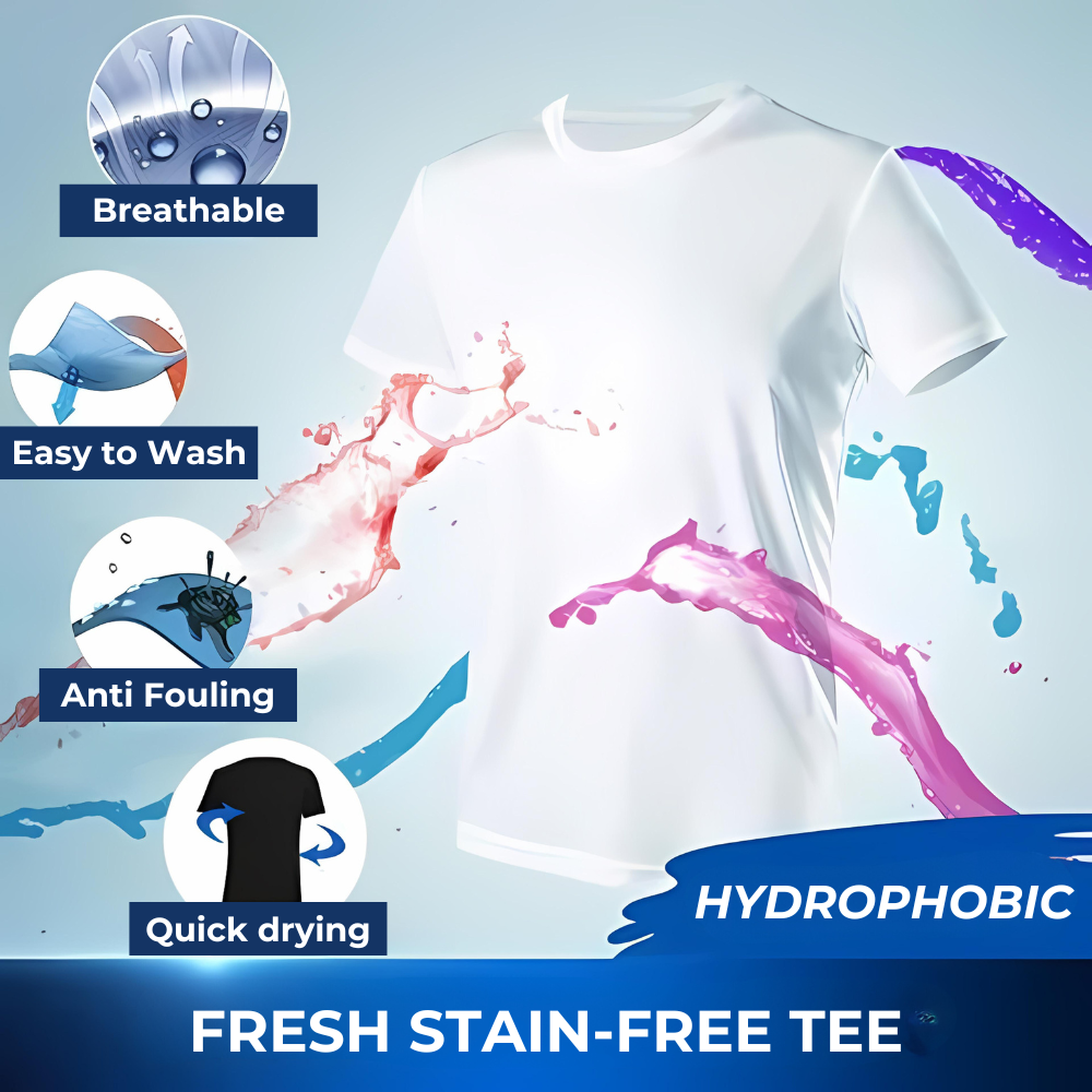 Heroboxers Fresh Stain‑Free Tee - Keeps You Cool And Comfortable All Day