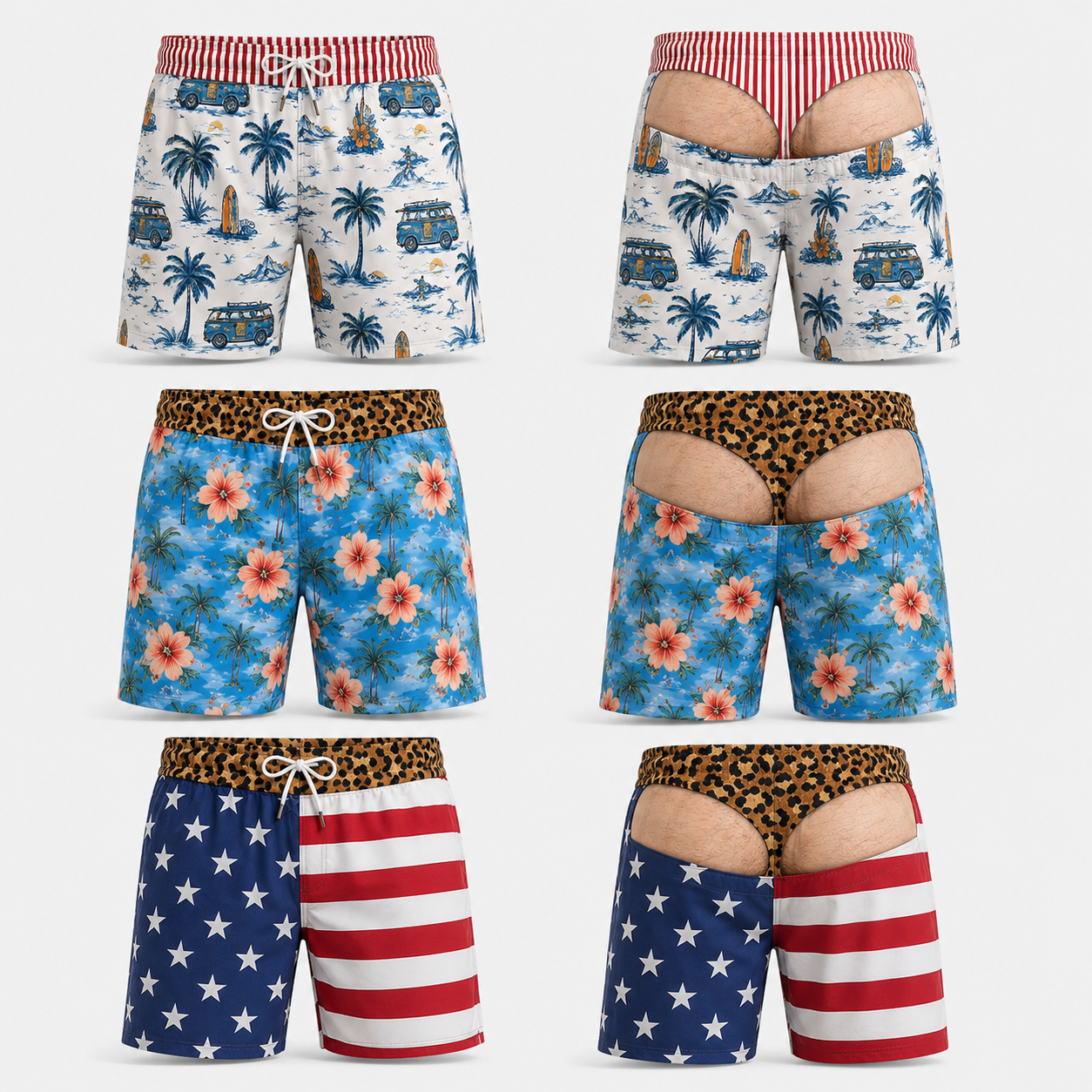 Double-Take trunks front and back guide