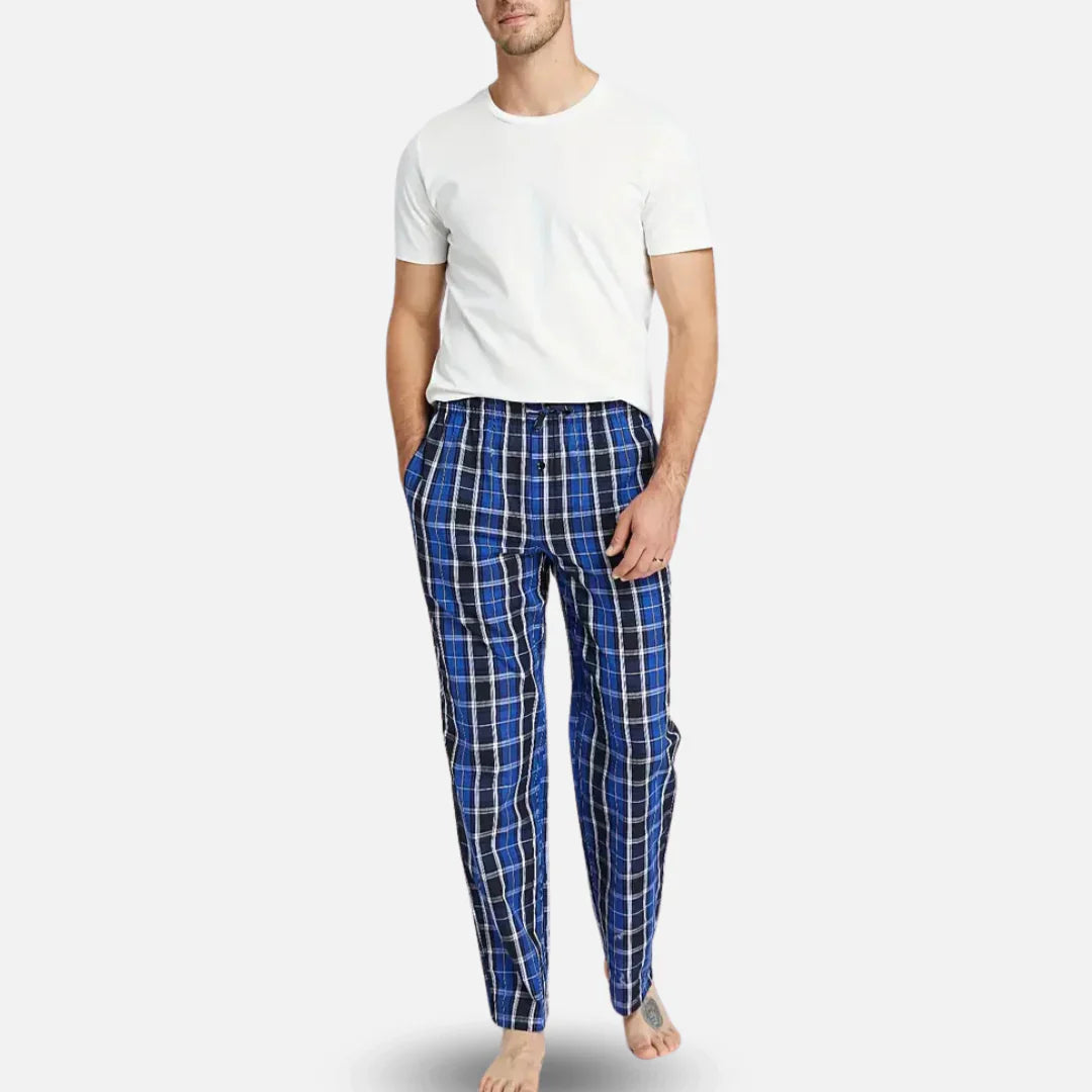 Heroboxers 100% Cotton Checkered Pajamas
