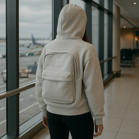 Backpack Hoodie with Built-In Backpack | HEROBOXERS