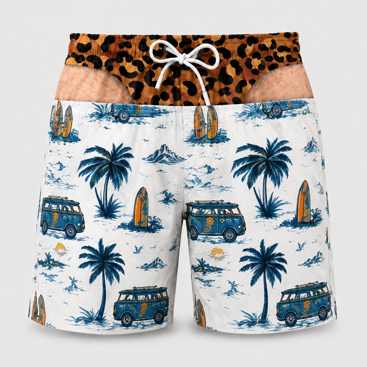 Tropical front view