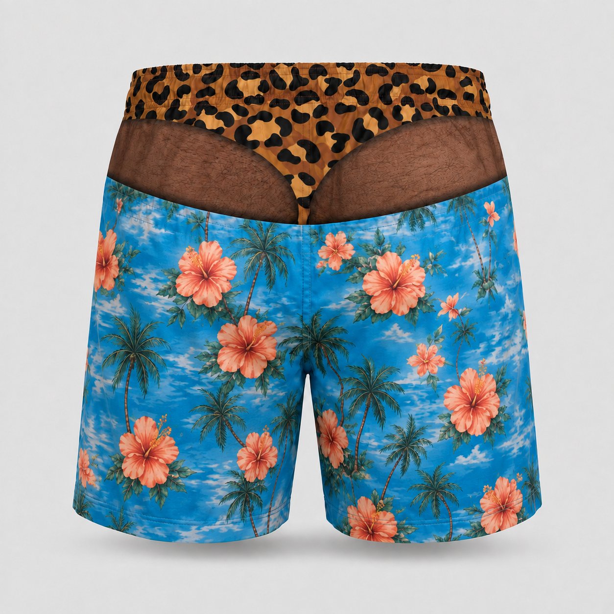 Flower Dark back print